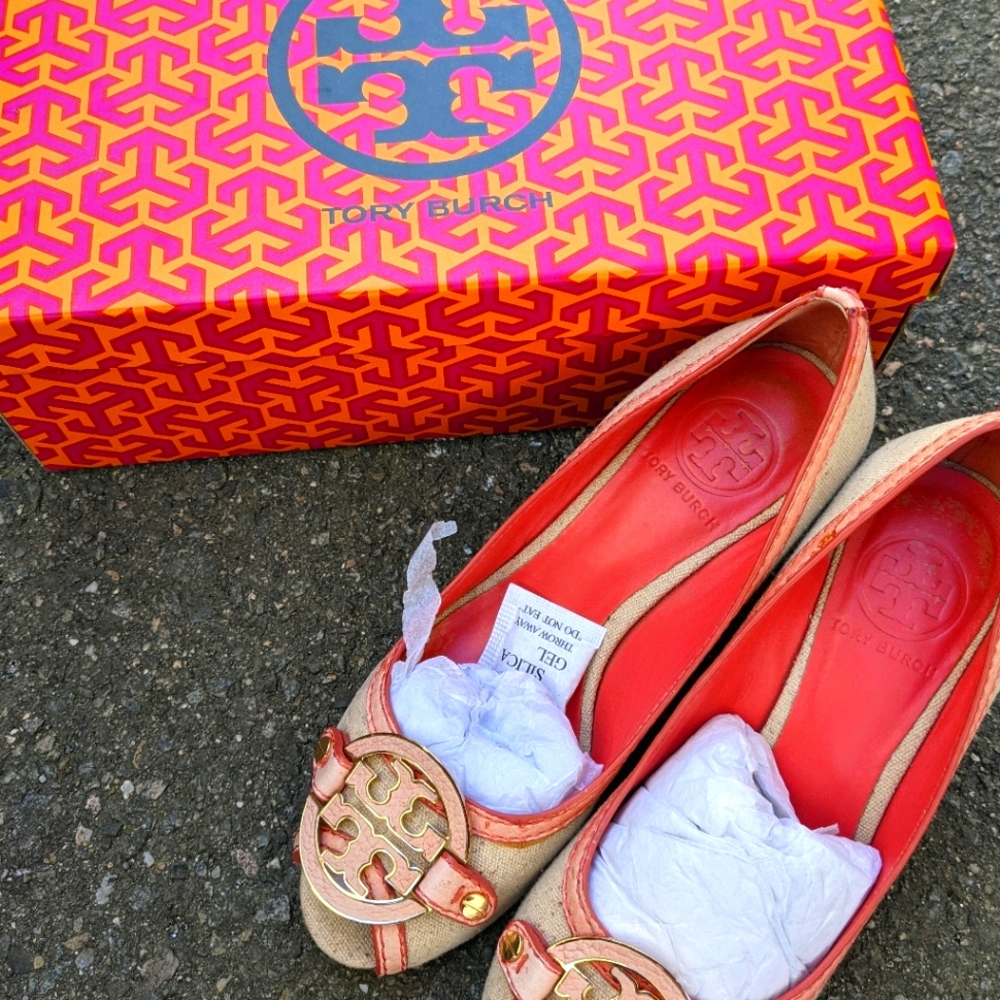 Tory Burch Amanda 65mm open toe wedge